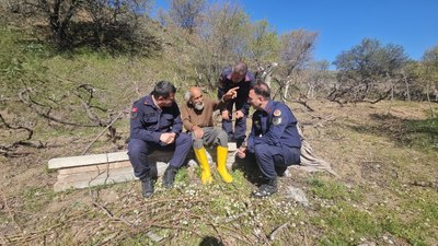 Elazığ'da kayıp şahıs 41 saat boyunca bir parça ekmekle hayata tutundu