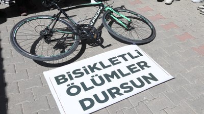 Alkan için pedal çevirdiler: Bisikletime çarparsan ölürüm