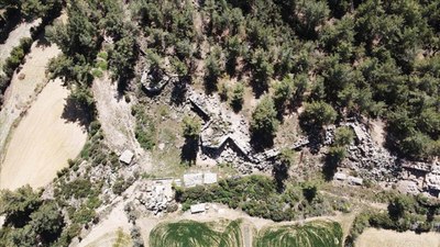 Hyllarima Antik Kenti'ndeki surlar kazılarla gün yüzüne çıkarılacak