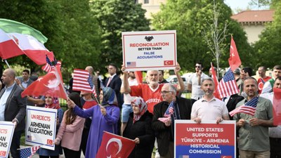 ABD'de 1915 Ermeni iddialarına karşı protesto