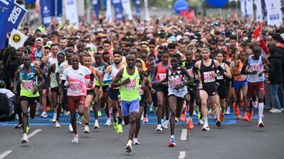20. İstanbul Yarı Maratonu koşuldu