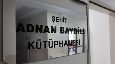Elazığ'da şehit öğretmen Adnan Baydili'nin adı kütüphanede yaşayacak