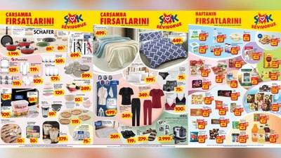 ŞOK'ta "NE ALIRSAN 25 TL" fırsatı: Paşabahçe tabak ve bardak, diş macunu, ıslak mendil...