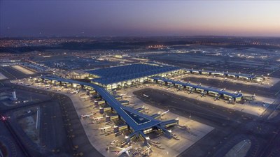 İstanbul Havalimanı bir kez daha Avrupa'nın zirvesinde yer aldı