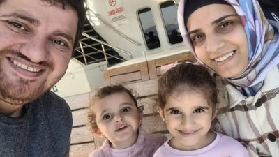 Samsun'da heyelanda eşi ile 2 kızını kaybeden kadına psikolojik destek veriliyor