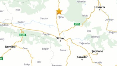 Kütahya, Simav'da 4.2'lik deprem