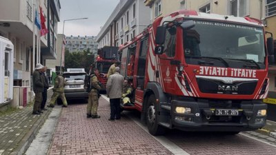 Avcılar'da kız yurdunda yangın
