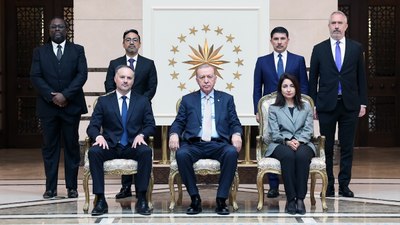 Büyükelçilerden güven mektubu