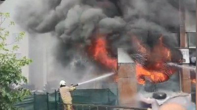 İstanbul Pendik'te yangın