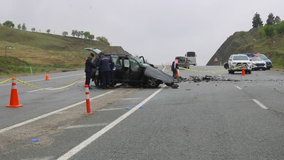 Malatya'da trafik kazası: 2 ölü