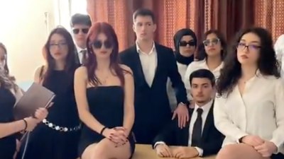 İzmir'de lisede gençlerin çektiği video tepkiye neden oldu