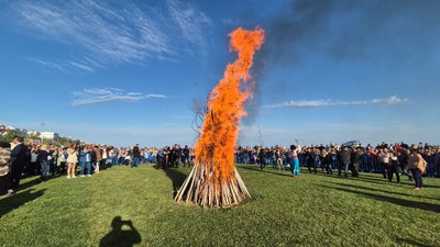 Festival başladı! Tekirdağ'da Kakava ateşi yakıldı