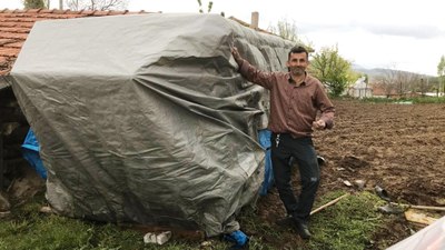 Kütahya Simav'da deprem korkusu! Dışarıya barınak kurdular