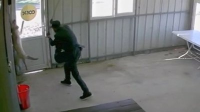 Edirne'de köpeği bastonla döven 81 yaşındaki şahıs gözaltına alındı