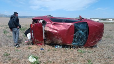 Ankara'da gazeteci kaza haberine gitti, oğlunun aracını gördü
