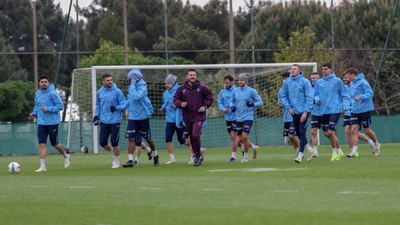 Trabzonspor, Kasımpaşa maçı hazırlıklarını sürdürüyor