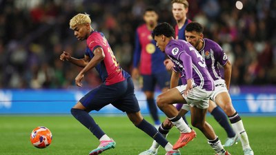 Barcelona, deplasmanda Valladolid'i yenerek hata yapmadı