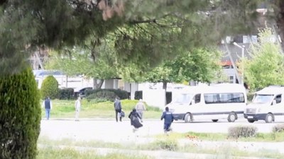 Osmaniye'de zabıta ile dilenciler arasındaki kovalamaca kameralara yansıdı