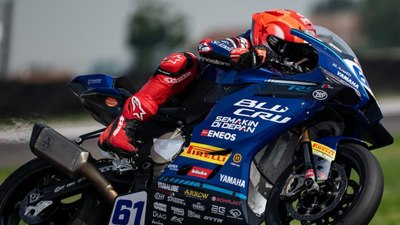 Can Öncü, Dünya Supersport Şampiyonası'nın İtalya ayağındaki ikinci yarışı bitiremedi