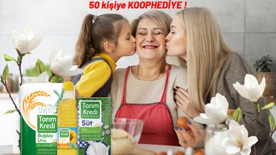 Tarım Kredi'de Anneler Günü sürprizi! Duyan mutfağa koşuyor...