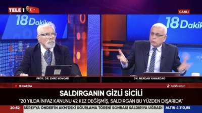 Merdan Yanardağ ve Emre Kongar arasında Sırrı Süreyya Önder tartışması