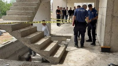 Antalya'da bugün işe başlayan işçi 4'üncü kattan düşerek öldü