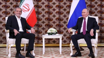 Vladimir Putin, Mesud Pezeşkiyan ile telefonda görüştü