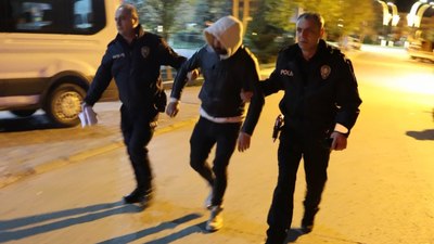 Aksaray'da alkollü yakalanan motosiklet sürücüsü polise dert yandı