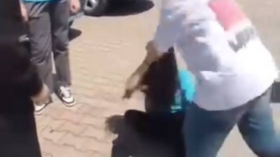 Bursa'da akran zorbalığı kamerada