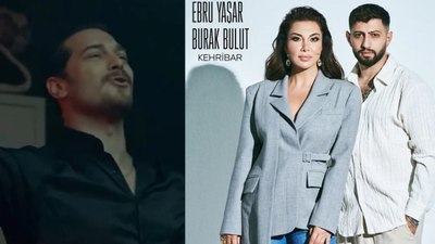Eşref Rüya dizisinde Ebru Yaşar ve Burak Bulut’un düet parçası 'Kehribar' rüzgarı
