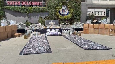 1 ton uyuşturucu madde ile 8 milyon adet hap ele geçirildi
