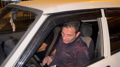 Bursa'da alkollü sürücünün kaçmak için başvurduğu ilginç yöntemler