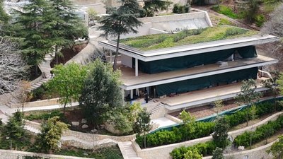 Rus milyarderin rüşvet verdiği iddia edilen villada inşaat çalışmaları sürüyor