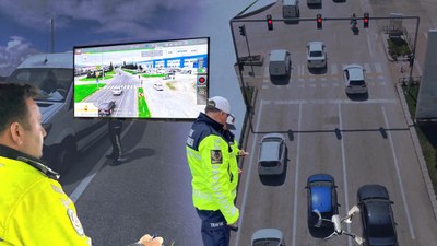 Yılın ilk 4 ayında trafikte 498 bin 666 sürücüye işlem yapıldı