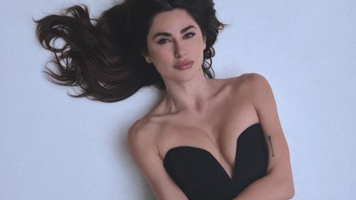 Oyuncu Nesrin Cavadzade'nin iddialı tarzı! Bakan bir daha baktı