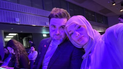 Gamze Özçelik'e eşi aşkını haykırdı