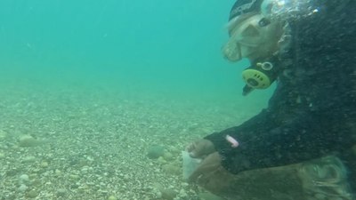 Antalya'da denize atılan Hıdırellez dilekleri görüntülendi