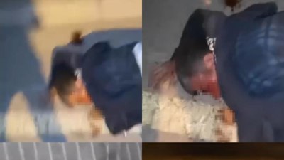 Mersin'de darbedip bıçakladığı kişiyi videoya çekti