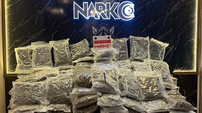 Edirne'de 2 tırda 128 kilo uyuşturucu ele geçirildi