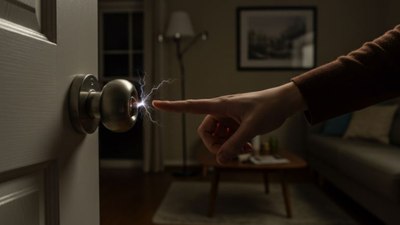 Bir şeye dokununca neden elektrik çarpar? İşte sebebi ve çözümü...
