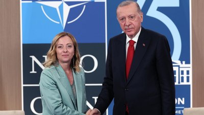 İtalya Başbakanı Meloni ile görüştü