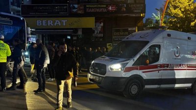 Bartın'da otobüsün çarptığı şahıs yaralandı