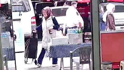 Bartın'da çaydanlık seti çalan kadın yakalandı