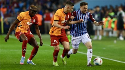 Trabzonspor-Galatasaray: Muhtemel 11'ler