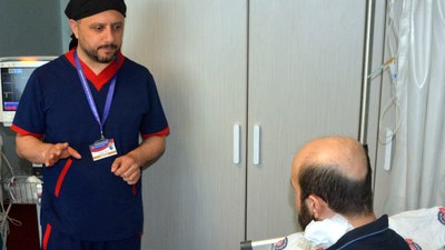 Kahramanmaraş'ta uyuşturucudan kalp kapağı çürüyen hasta, metal kapakla hayata tutundu