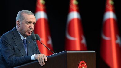 Cumhurbaşkanı Erdoğan AK Parti Kongre Merkezi'nde