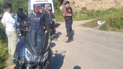 Bursa'da elektrikli bisiklet kazası