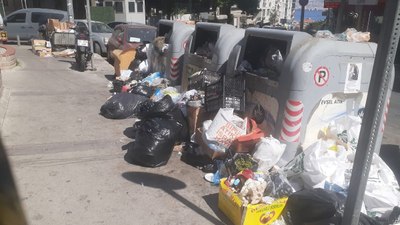 İzmir'de çöp sorunu bitmiyor