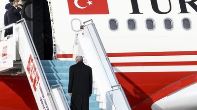 Cumhurbaşkanı Erdoğan Arnavutluk'a gitti