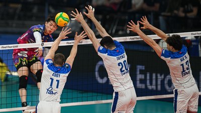 Halkbank yarı finalde kaybetti